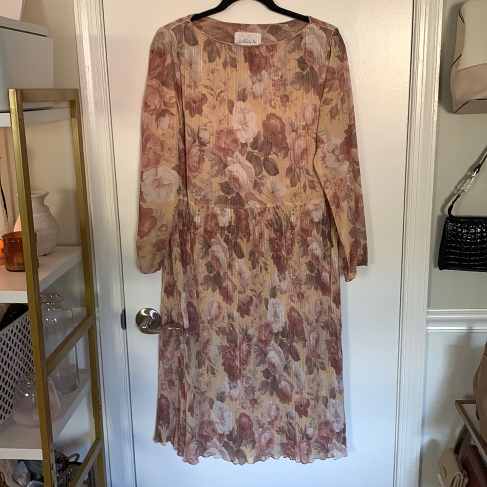 🤎Vintage floral dress